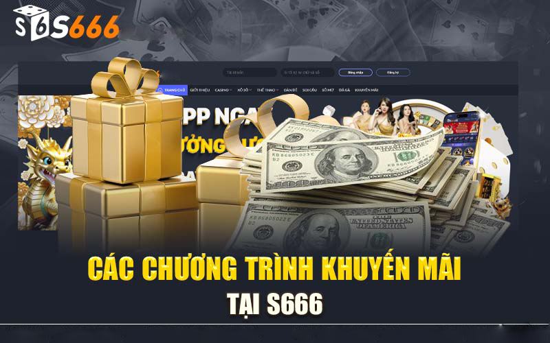 Các loại khuyến mãi phổ biến tại S6666